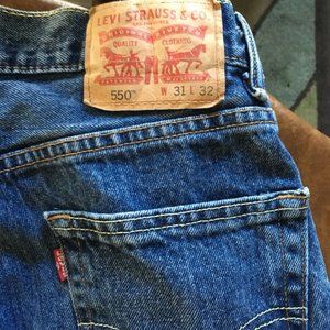 Vintage Levis 550 31x32